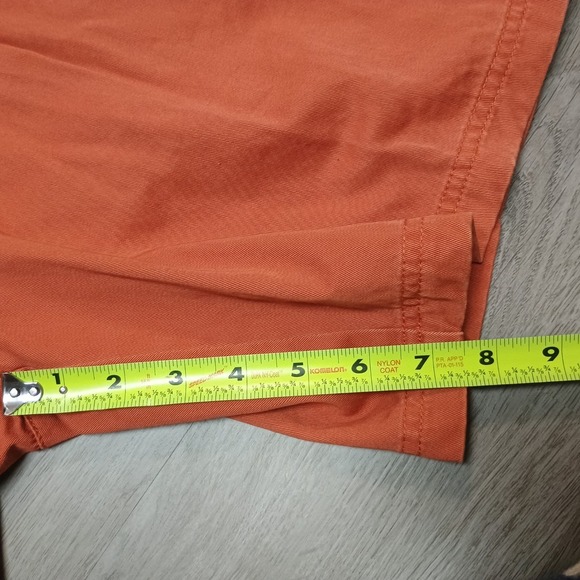 Men's Columbia Orange XCO Chino Khaki Style Shorts Size Small - Picture 4 of 6